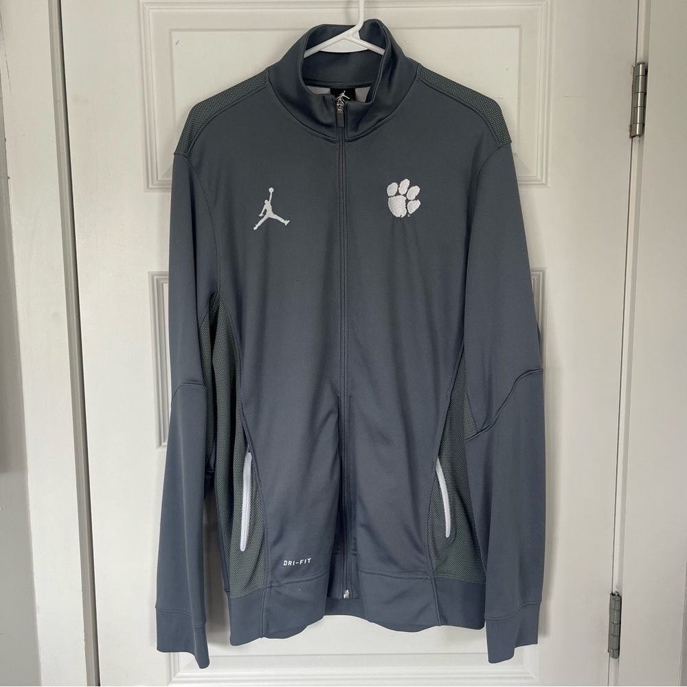 Jordan Dri-Fit Clemson Tigers Long Sleeve Zip Up